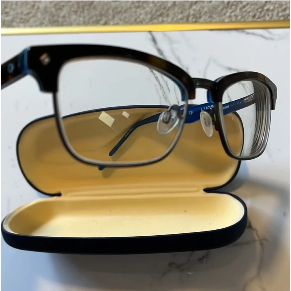OP | Prescription Eyeglasses, Beach Blue Tortoise